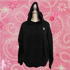 Black Playboy Hoodie from Pacsun